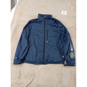 Vintage RL Polo Jeans Co. Ralph Lauren Puffer Jacket Women XL Navy Blue